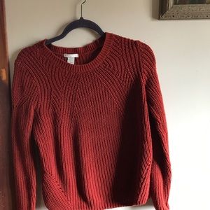 Burnt Orange H&M Sweater